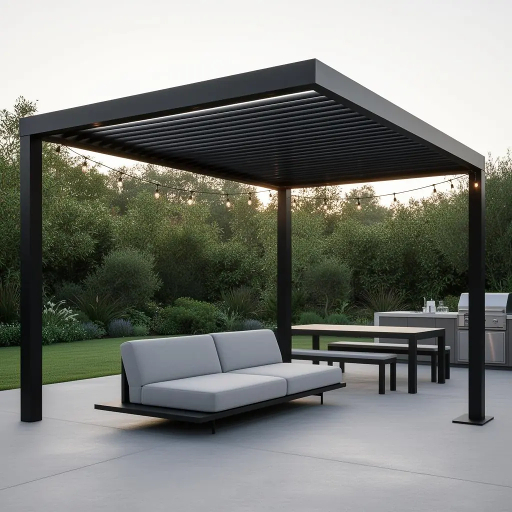Louvered Aluminum Pergolas
