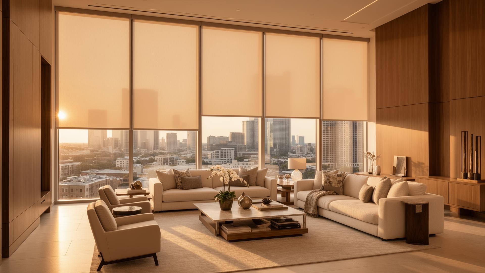 Motorized Roller Shades
